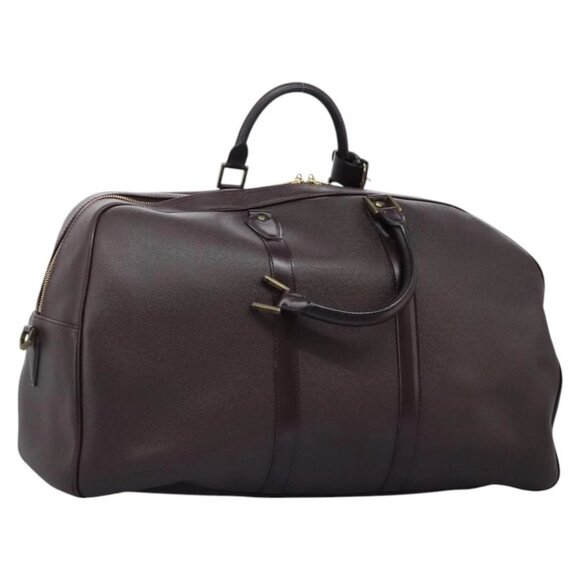 LOUIS VUITTON Taiga Kendall PM Boston Bag Acajou M30126 LV Auth yk17762 - Picture 1 of 15